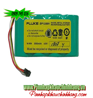 Pin máy do Fluke BP120MH 4.8v 3000mAh; NiMh 4.8v 3000mAh Battery Pack 